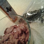Chopped liver, Balsamic vinegar & thyme